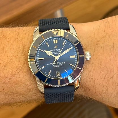 BREITLING Superocean Heritage Blue B20 42 2021 Box and Papers [REF. AB2010]