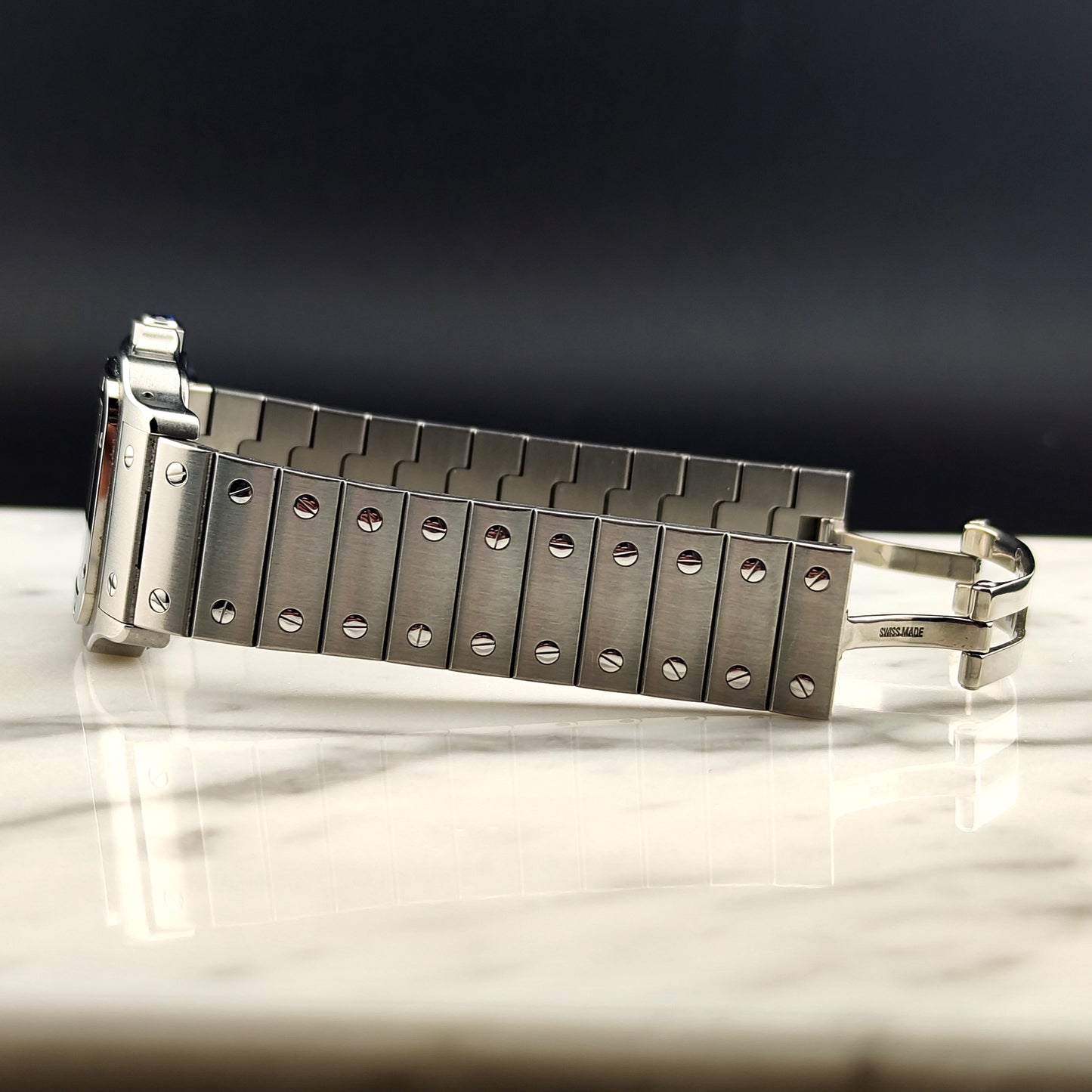 CARTIER Santos Galbee 32mm Mega Fullset Wempe Serviced 12/2025 [REF. 2823]