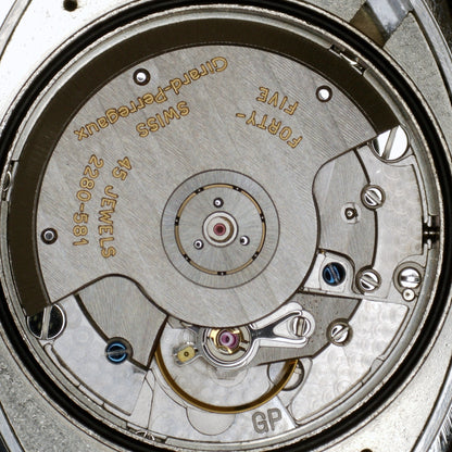 Girard Perregaux Richeville Chronograph Automatic White Dial 1997 – Uhrwerk mit Gravur