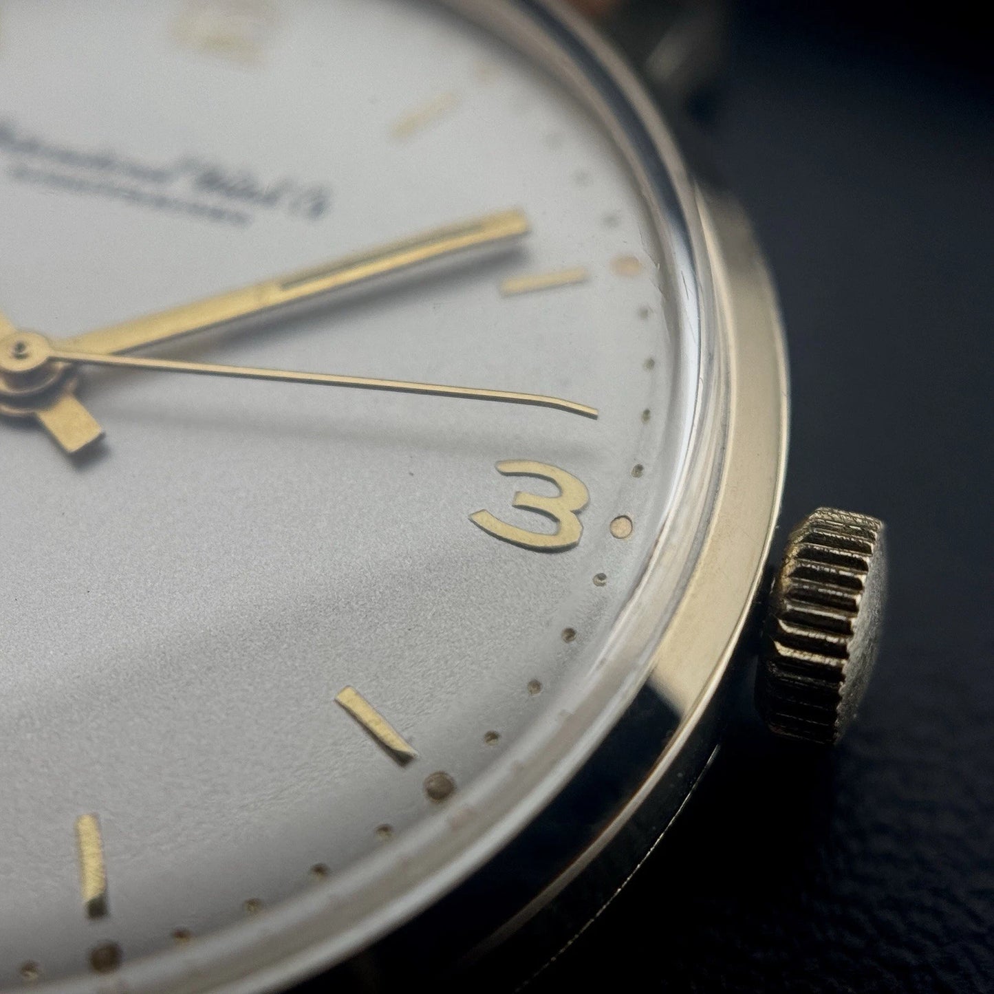 IWC SCHAFFHAUSEN Calatrava Ultra Rare 1948's Watch [REF. 1444238]