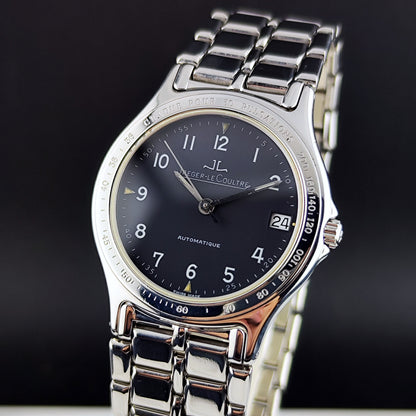 Jaeger LeCoultre Heraion Automatic Grey Dial – Vorderansicht schräg mit Armband
