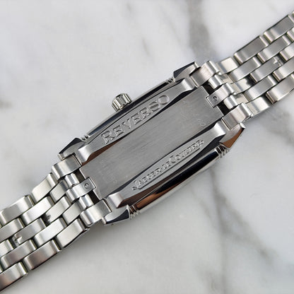 Jaeger LeCoultre Reverso Gran'Sport Automatic White Dial 2005 – Gehäuseboden mit Gravur