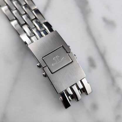 Jaeger LeCoultre Reverso Gran'Sport Automatic White Dial 2005 – Schließe mit Logo-Gravur