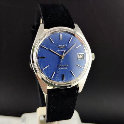 LONGINES Admiral Automatic Blue Dial 5-Star 1975 Serviced 07/2026 [REF. 1563]