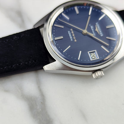 LONGINES Admiral Automatic Blue Dial 5-Star 1975 Serviced 07/2026 [REF. 1563]