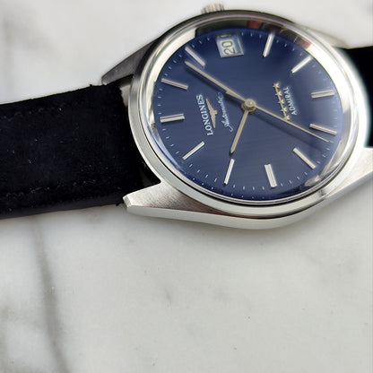LONGINES Admiral Automatic Blue Dial 5-Star 1975 Serviced 07/2026 [REF. 1563]