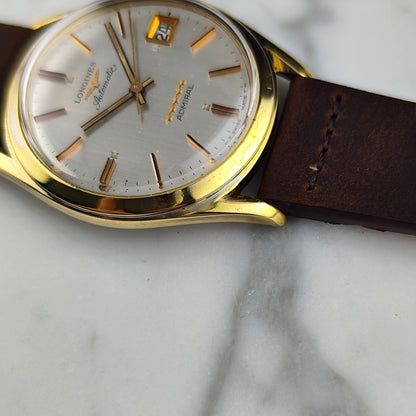 LONGINES Admiral Automatic Gold White Dial 1968 Serviced 06/2026 [REF. 8336]