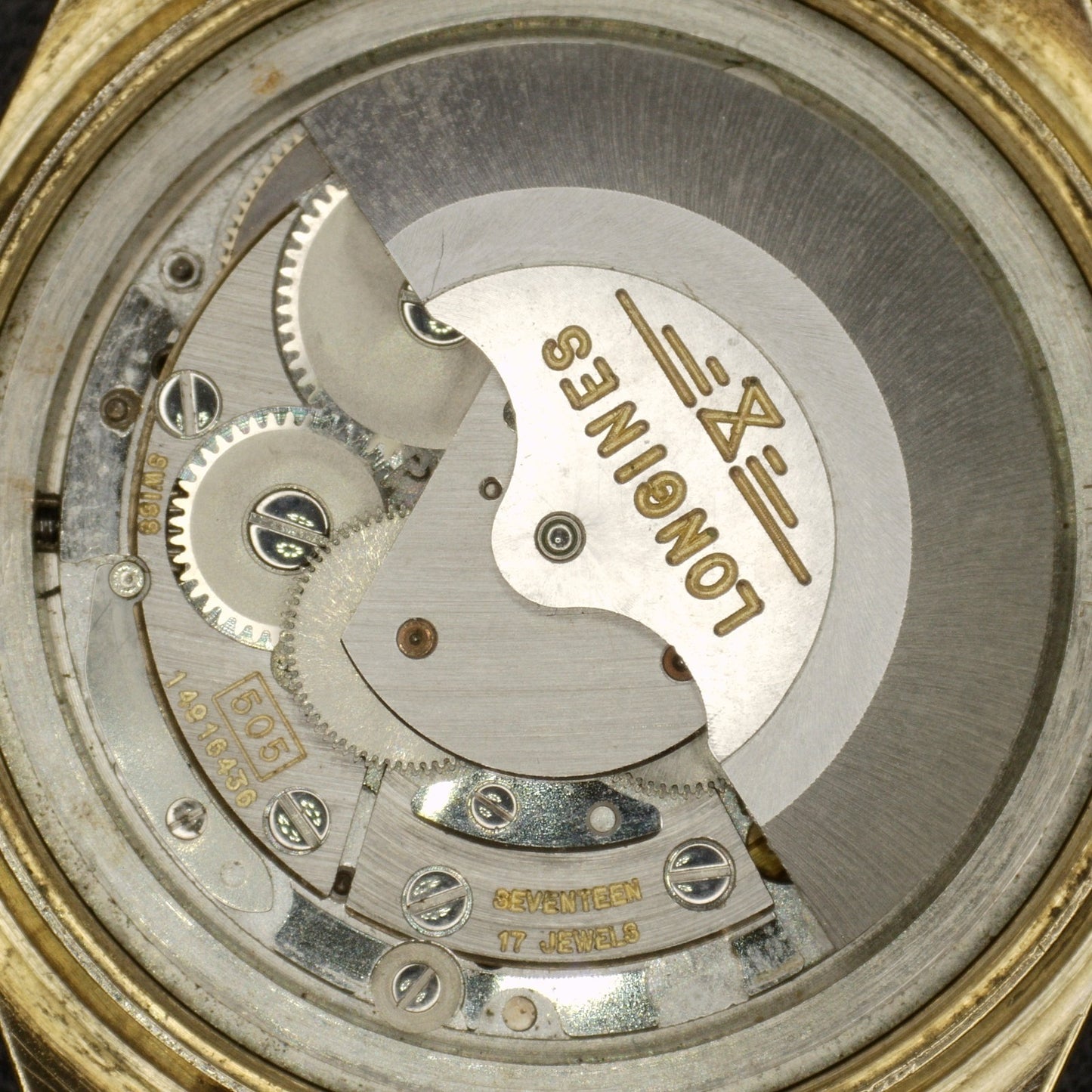 LONGINES Admiral Automatic Gold White Dial 1968 Serviced 06/2026 [REF. 8336]