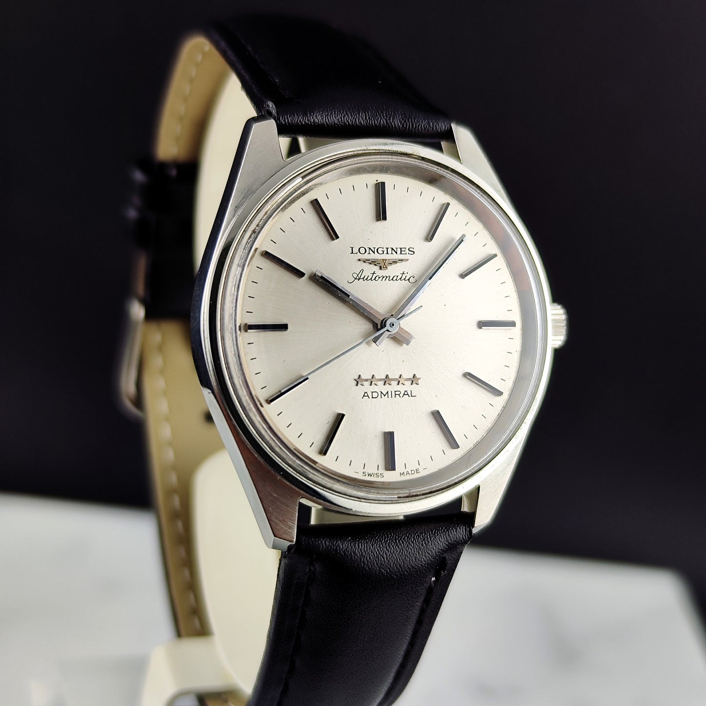 LONGINES Admiral Automatic Silver Dial 1969 Serviced 05/2026 [REF. 2350]