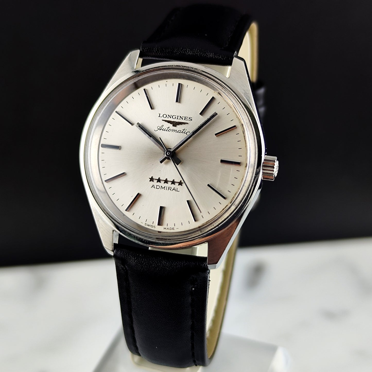 LONGINES Admiral Automatic Silver Dial 1969 Serviced 05/2026 [REF. 2350]