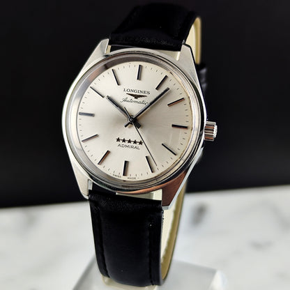 LONGINES Admiral Automatic Silver Dial 1969 Serviced 05/2026 [REF. 2350]