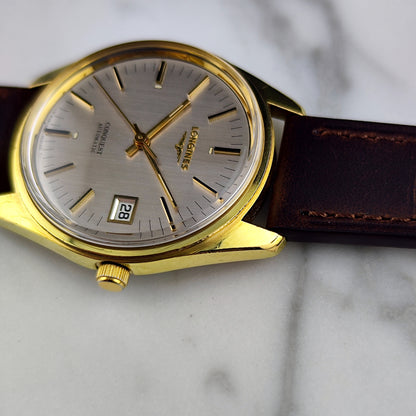 Longines Conquest Automatic Gold 1969 White Dial – Bild 11