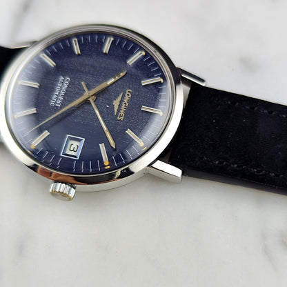 LONGINES Conquest Automatic Blue Dial Date Serviced 09/2026 [REF. 1569-2]