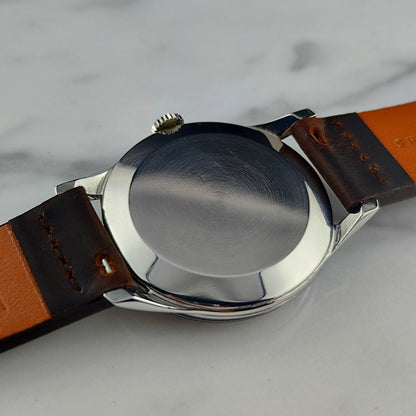 LONGINES Flagship Rare Black Dial Gold Hands 1958 [REF. 2465]