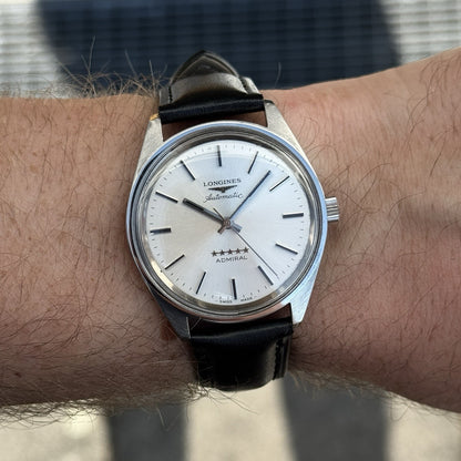 LONGINES Admiral Automatic Silver Dial 1969 Serviced 05/2026 [REF. 2350]