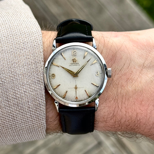 OMEGA Automatic Bumper White Dial 1952 [REF. 2402]