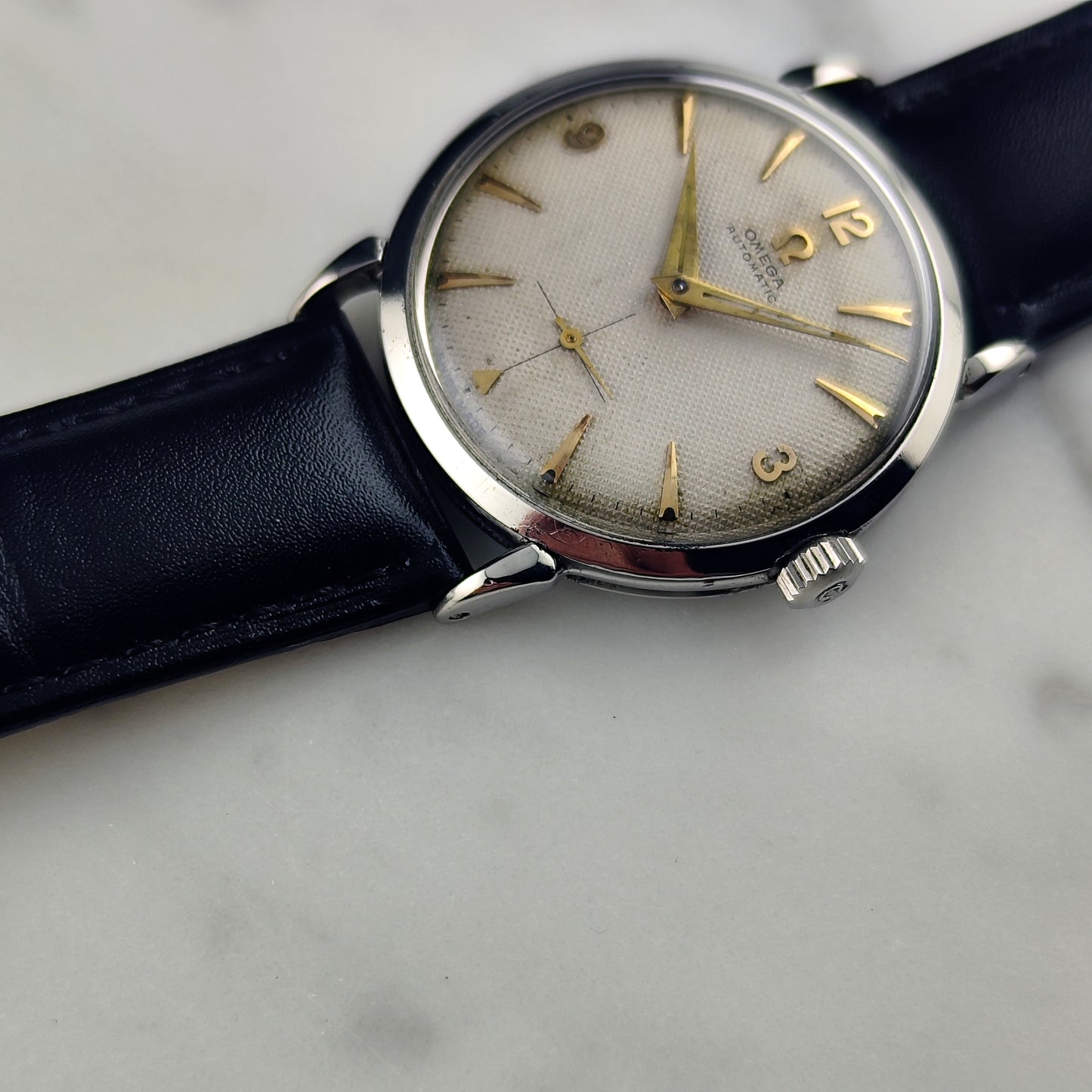 OMEGA Automatic Bumper White Dial 1952 [REF. 2402]