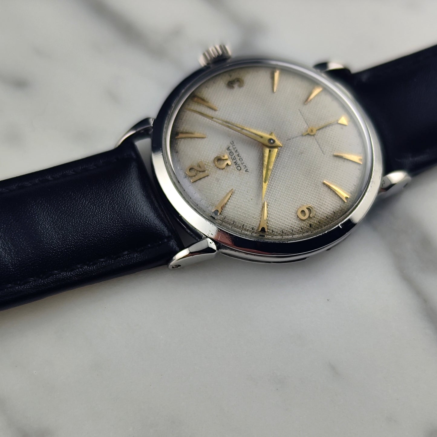 OMEGA Automatic Bumper White Dial 1952 [REF. 2402]