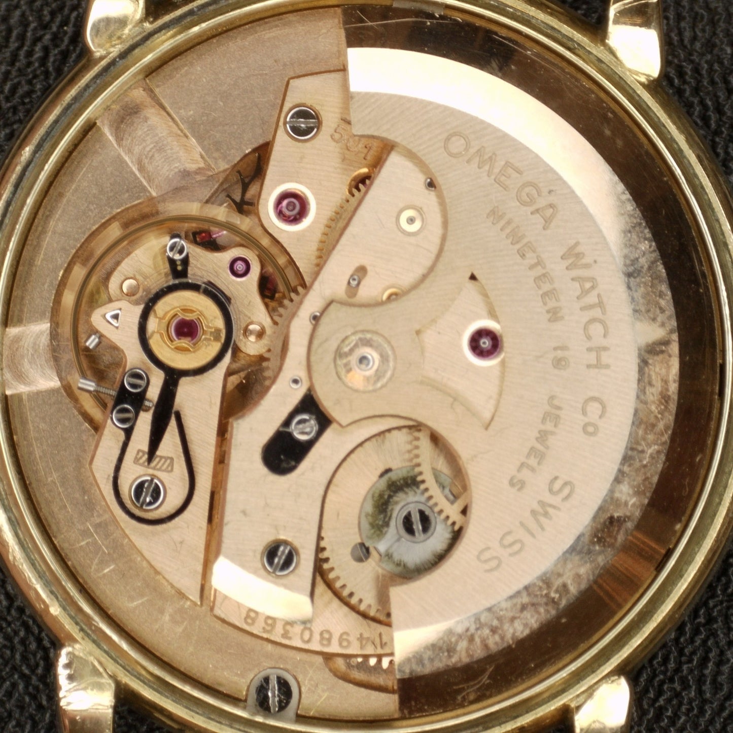 OMEGA Automatic Gold White Dial 1954 [REF. 2862]