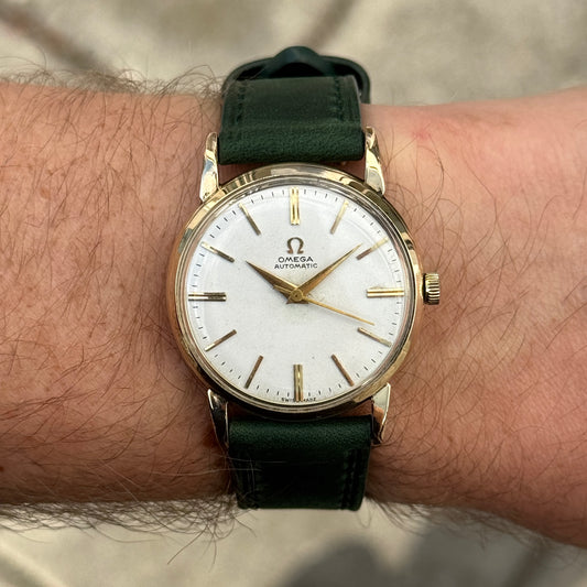 OMEGA Automatic Gold White Dial 1954 [REF. 2862]
