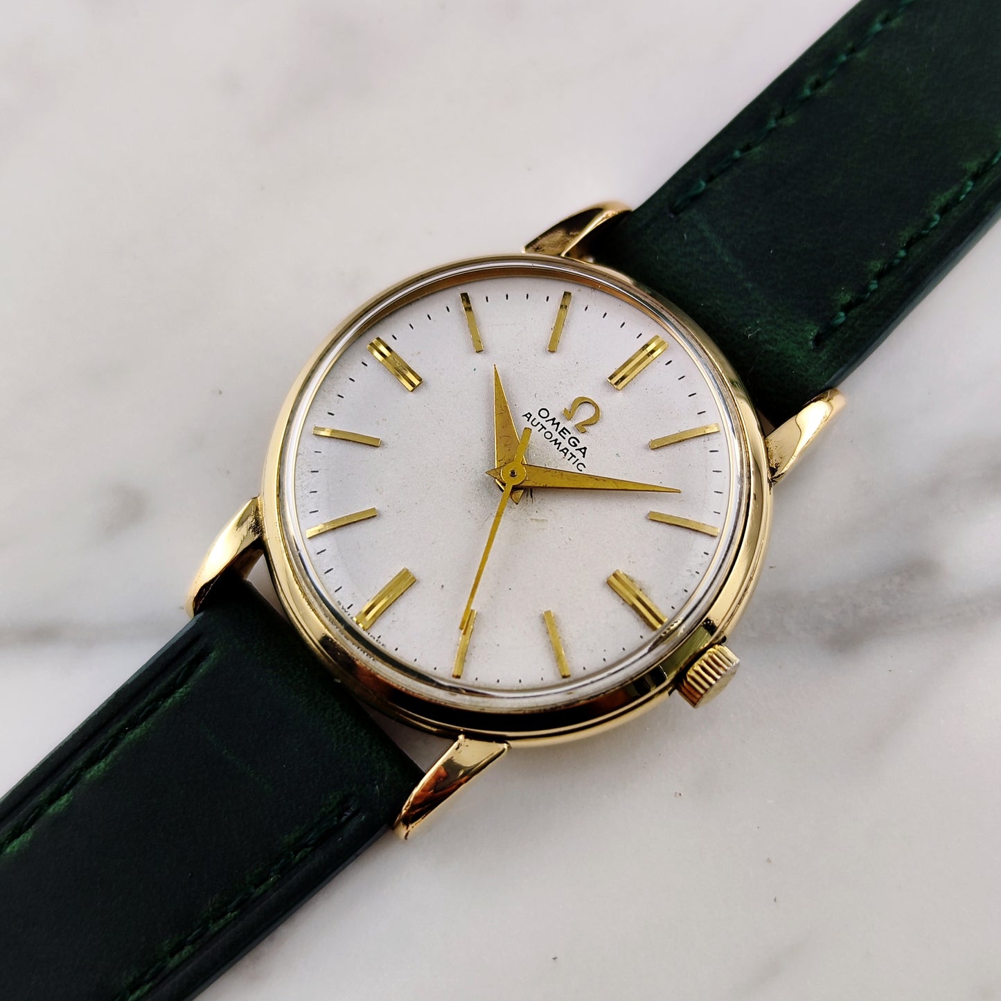 OMEGA Automatic Gold White Dial 1954 [REF. 2862]
