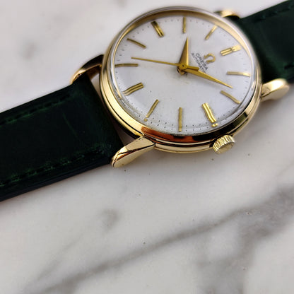 OMEGA Automatic Gold White Dial 1954 [REF. 2862]
