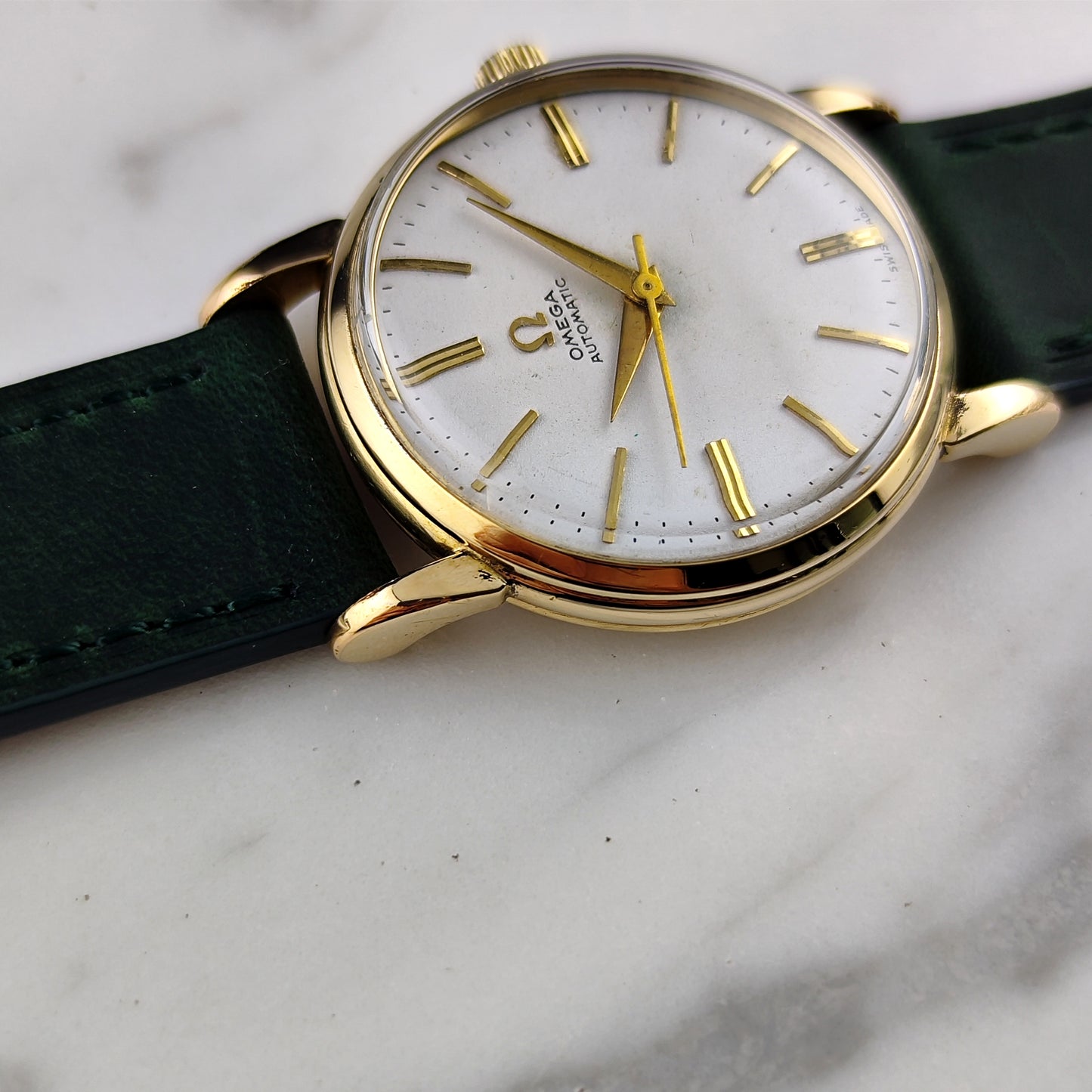 OMEGA Automatic Gold White Dial 1954 [REF. 2862]