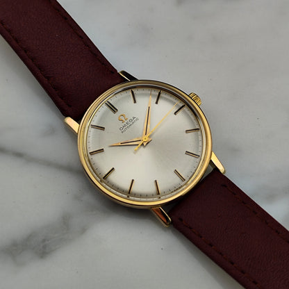OMEGA Automatic Gold White Dial 1967 Serviced 01/2026 [REF. 161.00009]