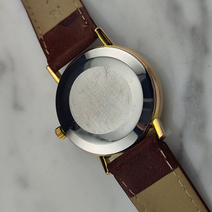 OMEGA Automatic Gold White Dial 1967 Serviced 01/2026 [REF. 161.00009]