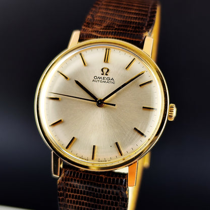 OMEGA Automatic Gold White Dial Mint+ 1965 Serviced 03/2026 [REF. 161.009]