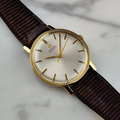 OMEGA Automatic Gold White Dial Mint+ 1965 Serviced 03/2026 [REF. 161.009]