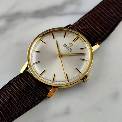 OMEGA Automatic Gold White Dial Mint+ 1965 Serviced 03/2026 [REF. 161.009]