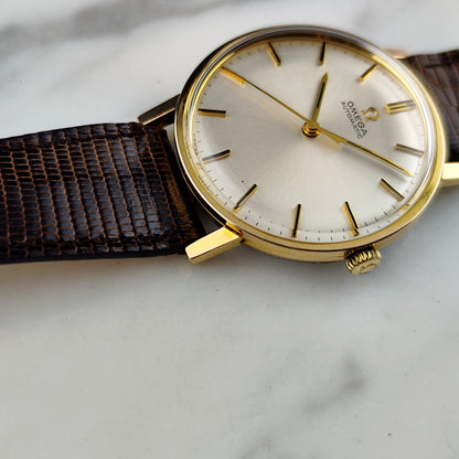OMEGA Automatic Gold White Dial Mint+ 1965 Serviced 03/2026 [REF. 161.009]