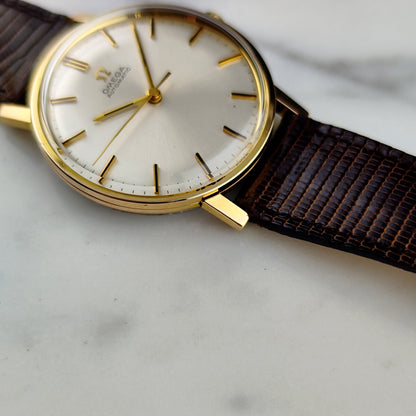 OMEGA Automatic Gold White Dial Mint+ 1965 Serviced 03/2026 [REF. 161.009]
