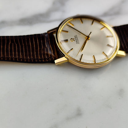 OMEGA Automatic Gold White Dial Mint+ 1965 Serviced 03/2026 [REF. 161.009]