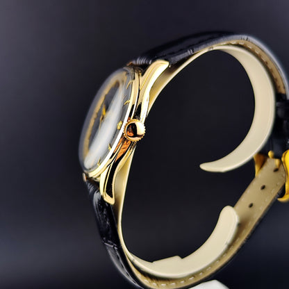 OMEGA Classic 80 Micron Gold Plated Black Dial 1958 [REF. 2905]