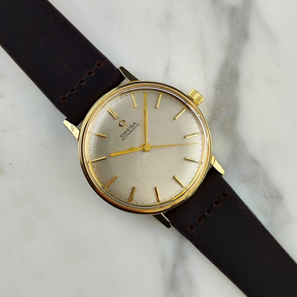 Omega Classic Automatic Gold White Dial 1963 Serviced 09/2026 [REF. 161.009]