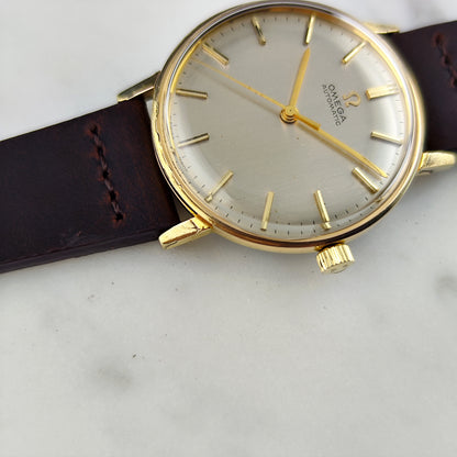 Omega Classic Automatic Gold White Dial 1963 Serviced 09/2026 [REF. 161.009]