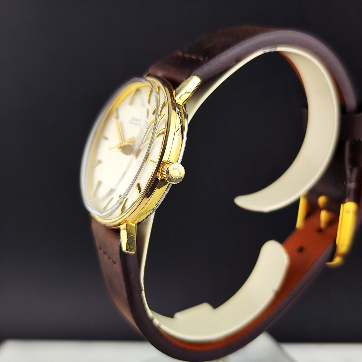 Omega Classic Automatic Gold White Dial 1963 Serviced 09/2026 [REF. 161.009]
