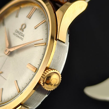 Omega Classic Automatic Rosegold White Dial (1 of 1) Like New 1950 Serviced 09/2026 [REF. 2638]