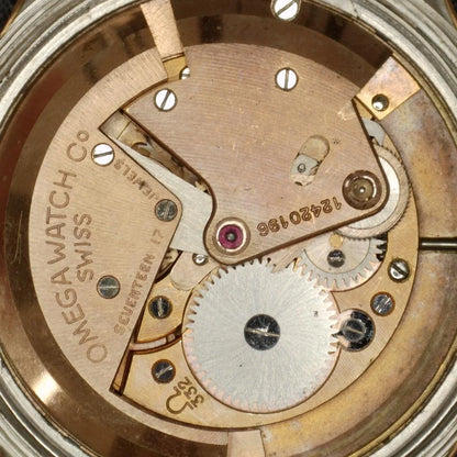 Omega Classic Automatic Rosegold White Dial (1 of 1) Like New 1950 Serviced 09/2026 [REF. 2638]