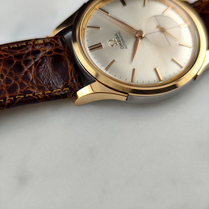 Omega Classic Automatic Rosegold White Dial (1 of 1) Like New 1950 Serviced 09/2026 [REF. 2638]