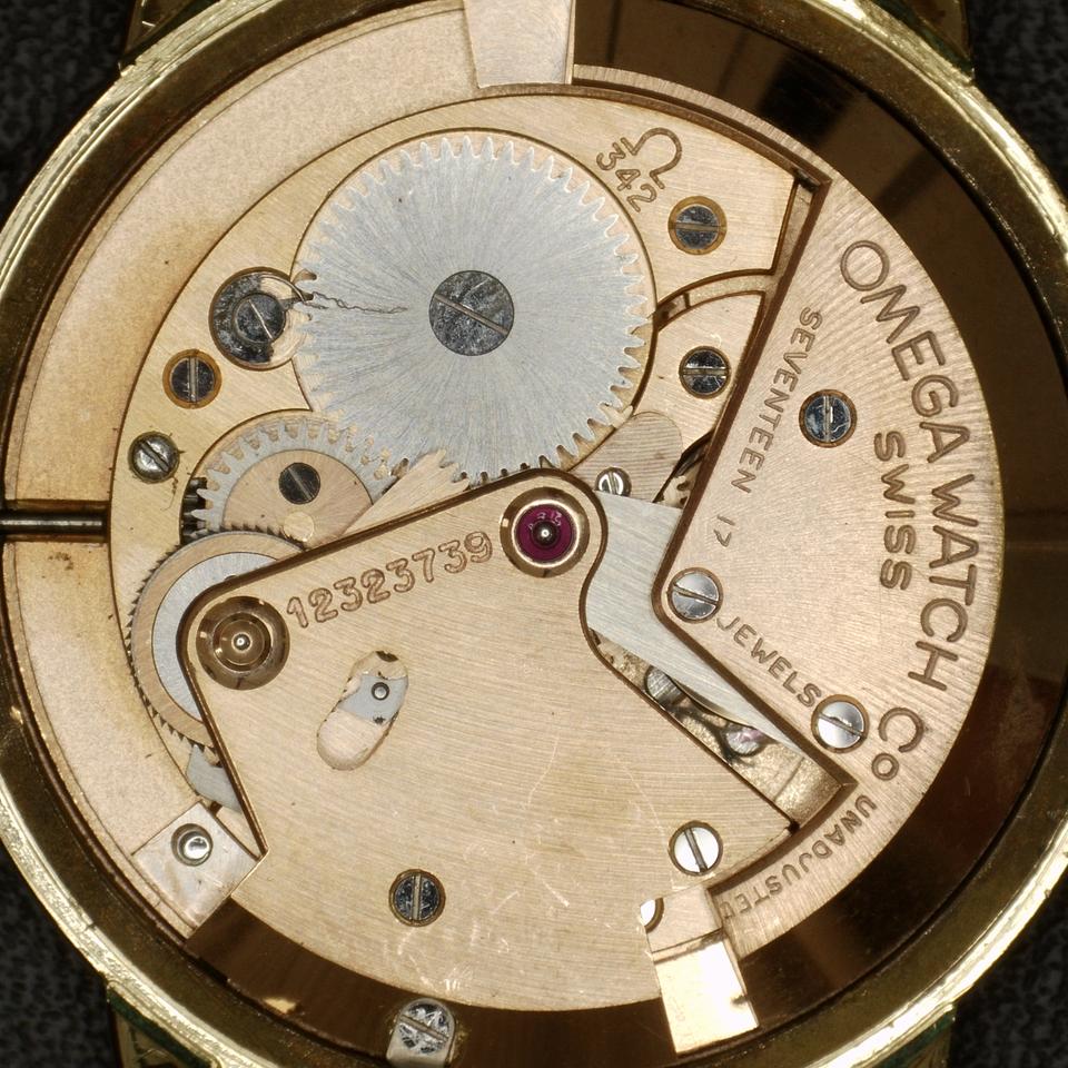 Omega Classic Automatic 14ct Gold Filled White Dial 1950 Serviced 09/2026 [REF. F6212]