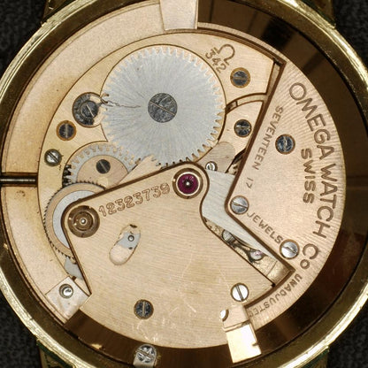 Omega Classic Automatic 14ct Gold Filled White Dial 1950 Serviced 09/2026 [REF. F6212]