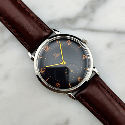 OMEGA Classic Black Dial Automatic 1947 Serviced 01/2026 [REF. 2398]