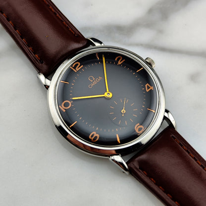 OMEGA Classic Black Dial Automatic 1947 Serviced 01/2026 [REF. 2398]