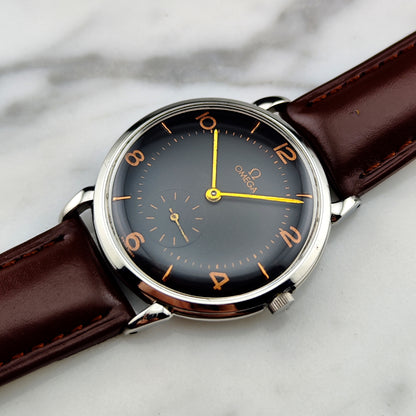 OMEGA Classic Black Dial Automatic 1947 Serviced 01/2026 [REF. 2398]