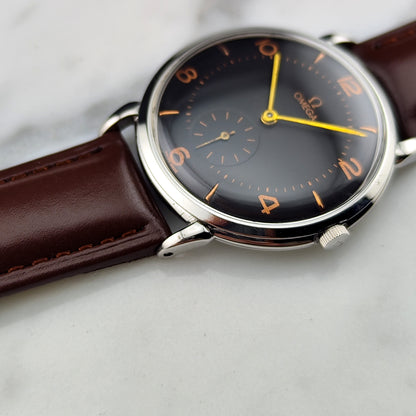 OMEGA Classic Black Dial Automatic 1947 Serviced 01/2026 [REF. 2398]