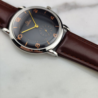 OMEGA Classic Black Dial Automatic 1947 Serviced 01/2026 [REF. 2398]