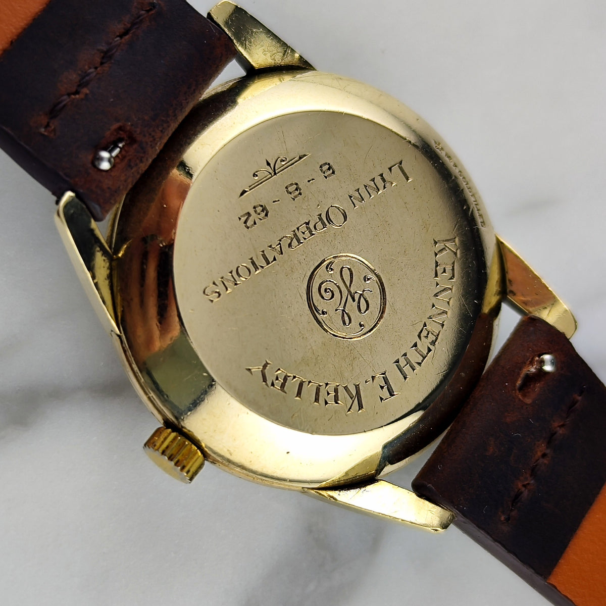 Omega Classic Bumper Automatic 14K Goldfilled White Dial 1952 – Bild 14